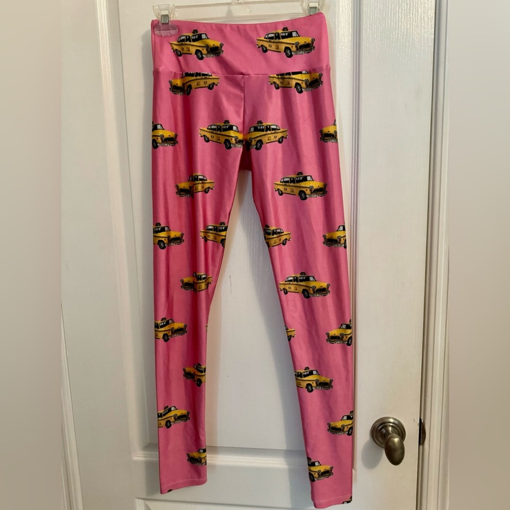 Goldsheep Taxi Leggings Size Medium